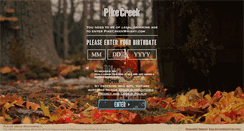 Desktop Screenshot of pikecreekwhisky.com